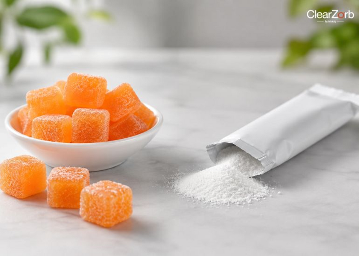 CLearZorb Creatine Monohydrate Powder Orange Flavor Sachets
