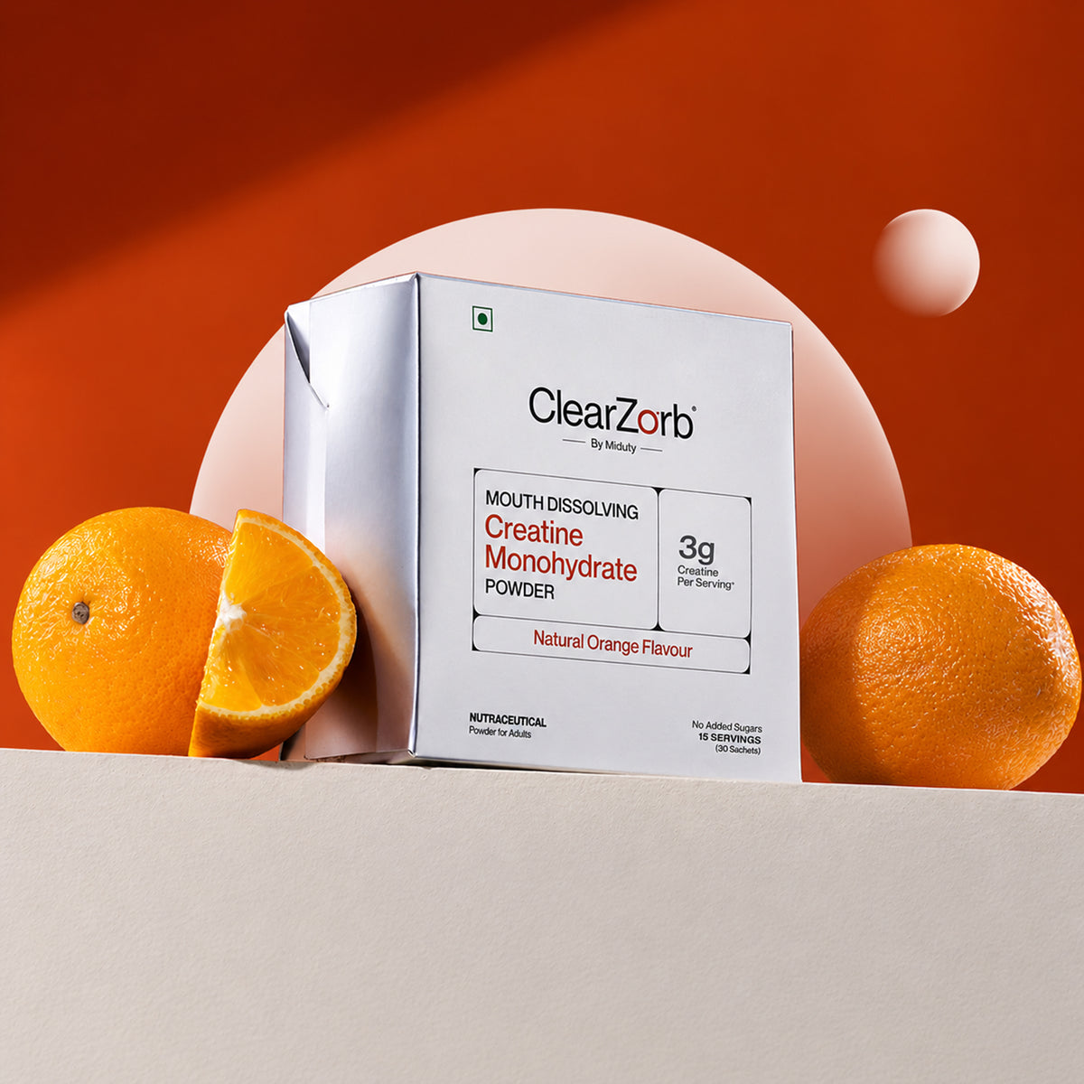 Mouth Dissolving Creatine Monohydrate (30 Sachets)