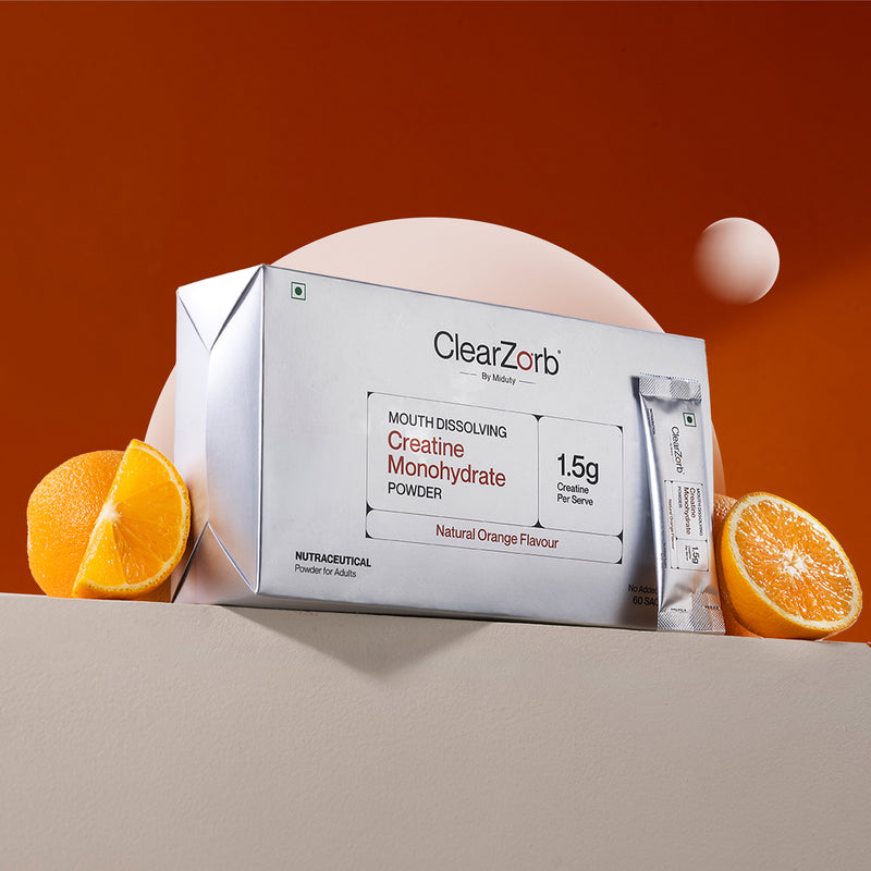 Mouth Dissolving Creatine Monohydrate (60 Sachets)
