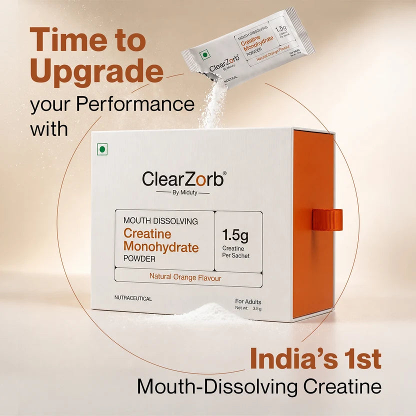 Prebook Creatine Monohydrate (60 Sachets)