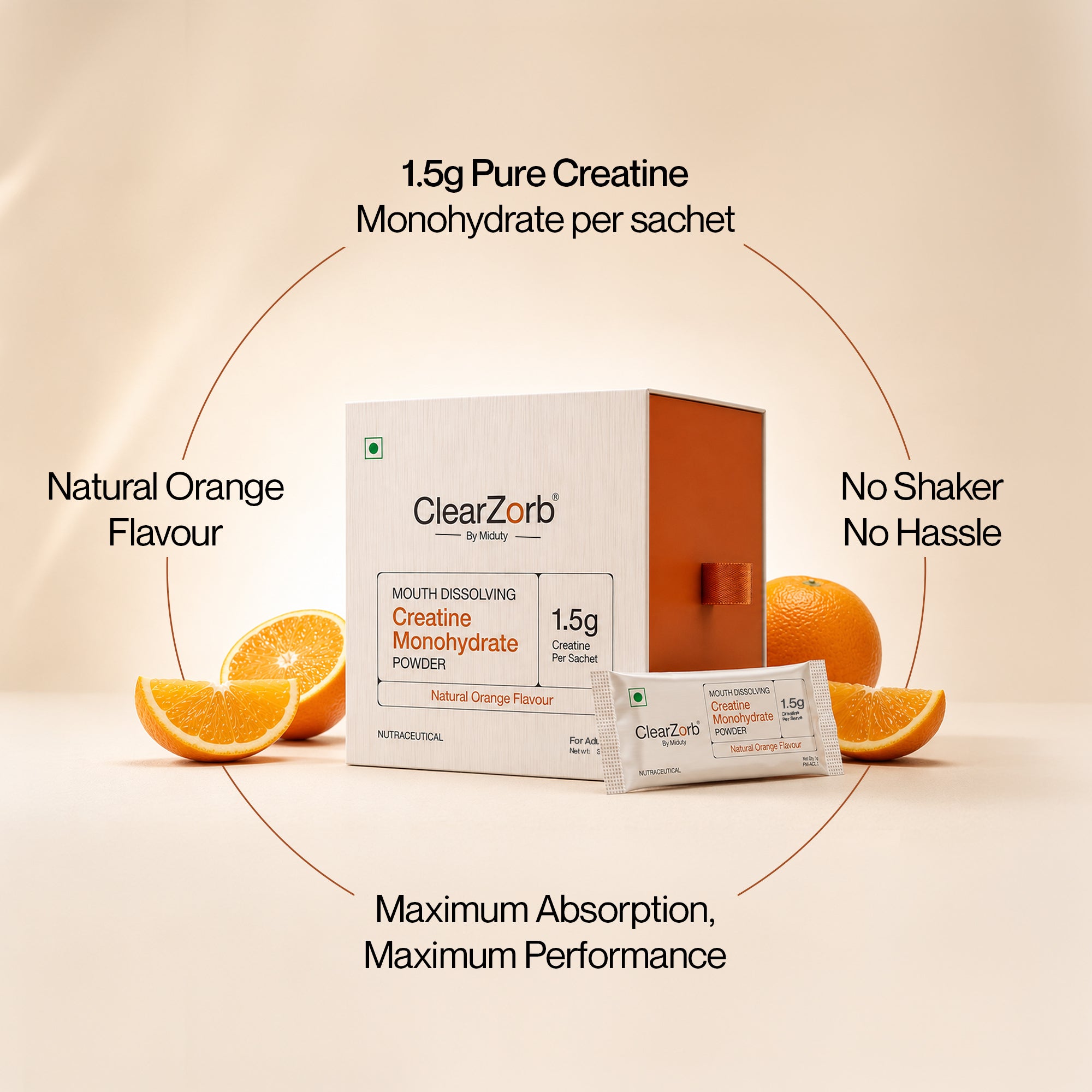 Creatine Monohydrate (30 Sachets)