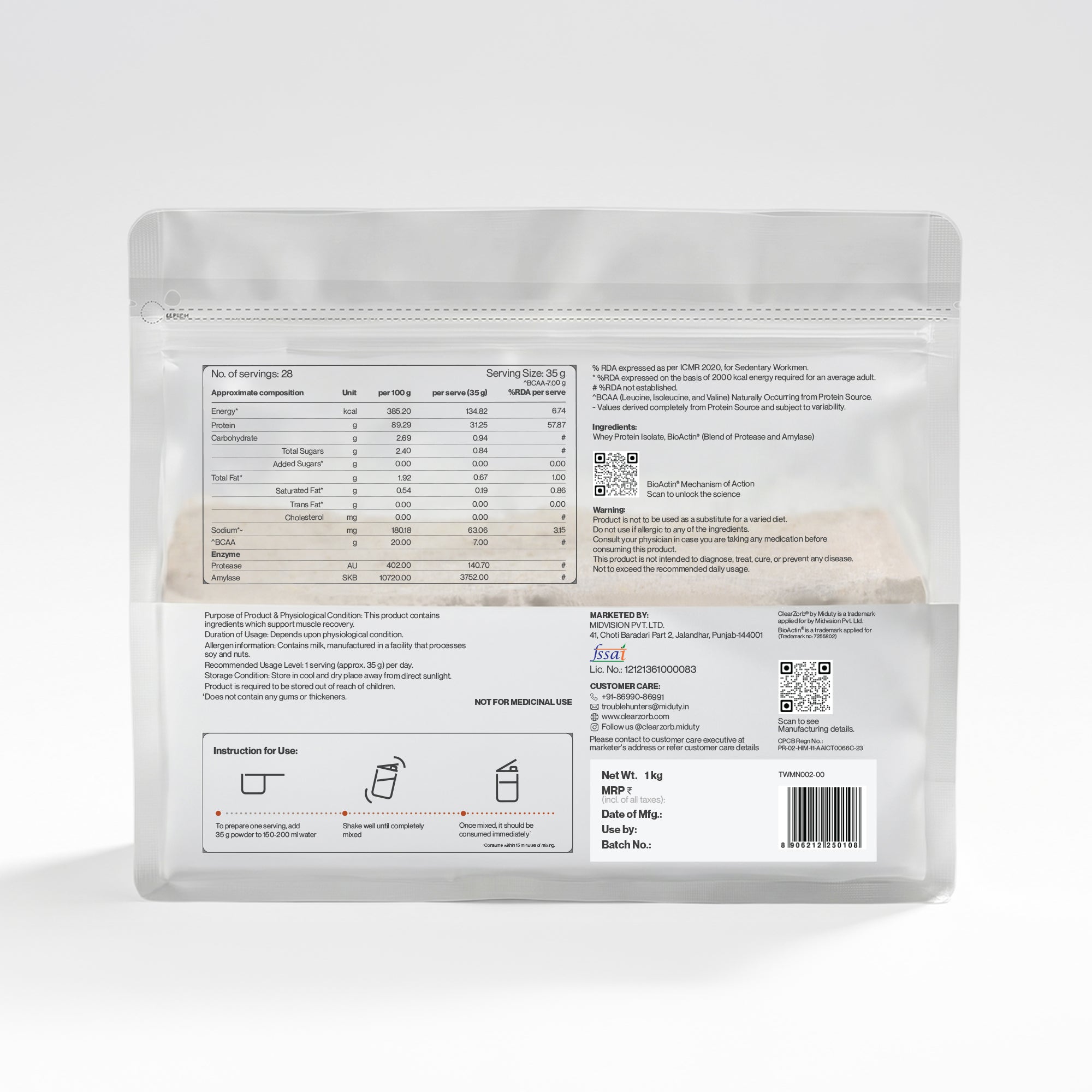 ISOLATE (1kg)